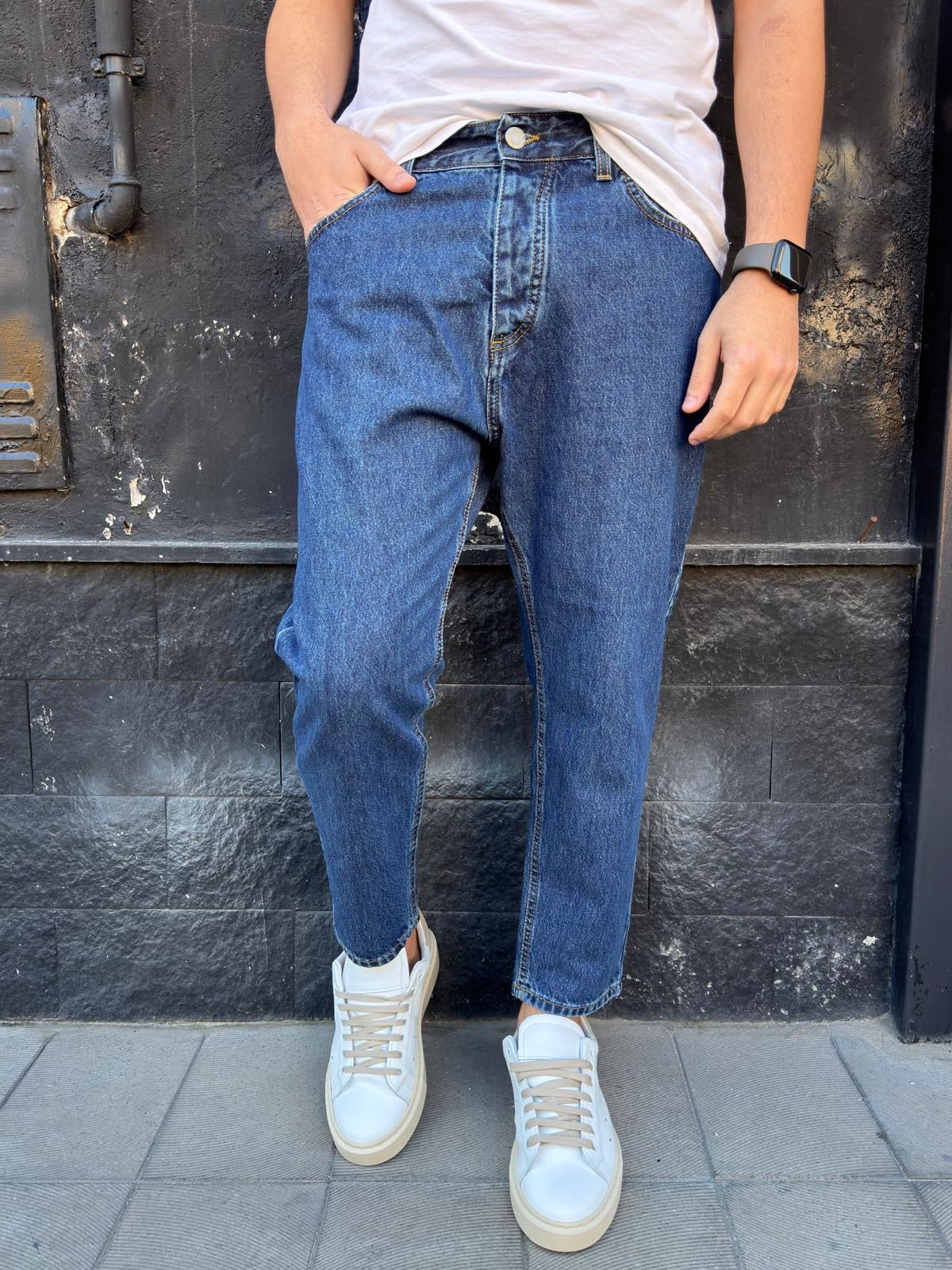 Jeans Carrot Fit Mosca - Legend Moda Uomo